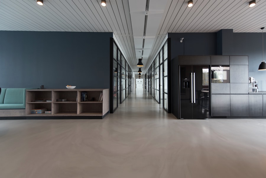 Professional property consultation office environment